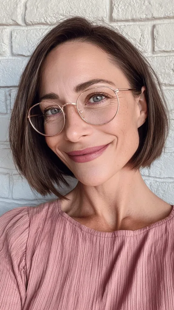 Modern Sleek Bob with Subtle Textured Ends