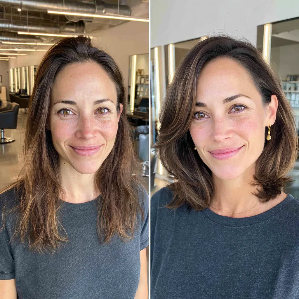 Modern Soft Layered Cut with Gentle Movement