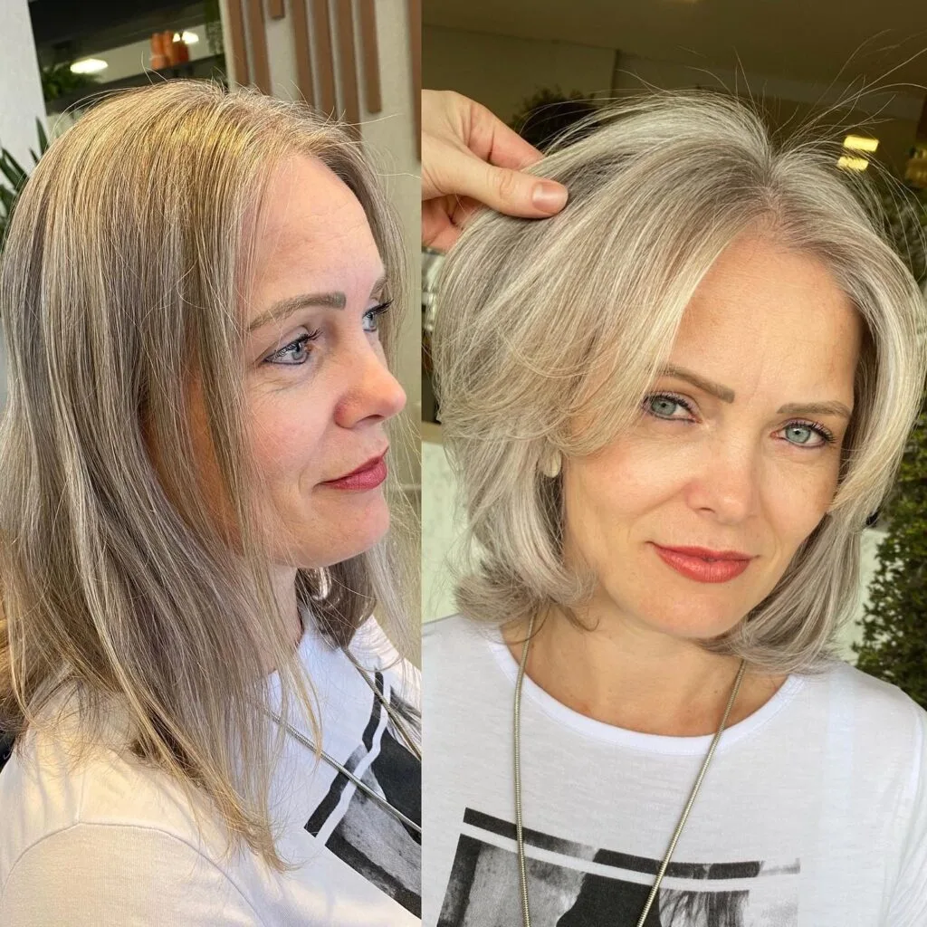 Modern Soft Layered Cut with Subtle Bangs