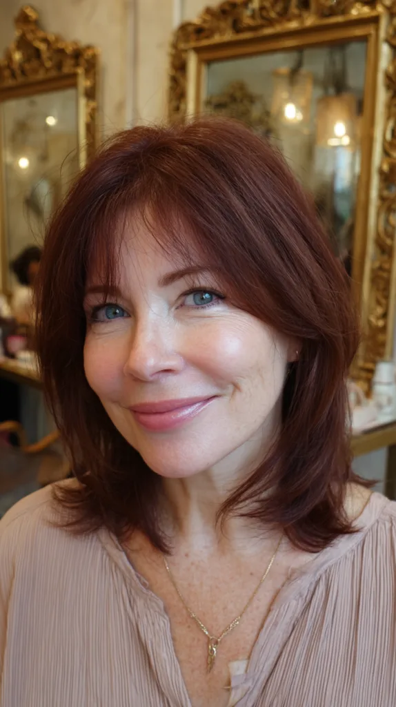 Modern Textured Lob with Subtle Highlights