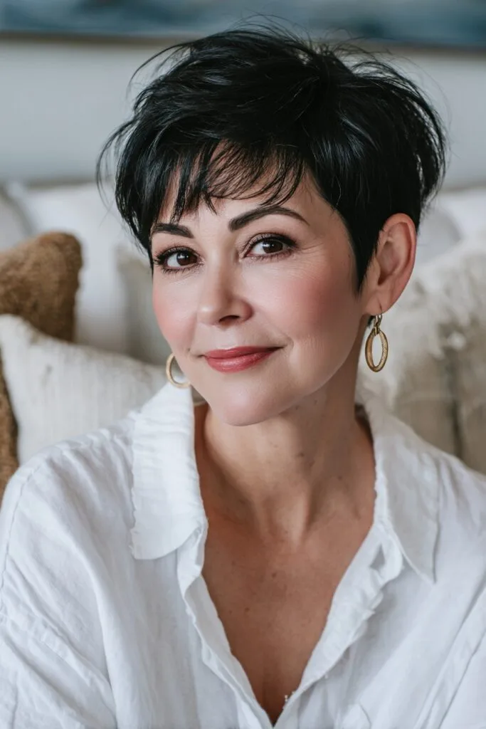Modern Textured Pixie Cut with Softly Defined Layers