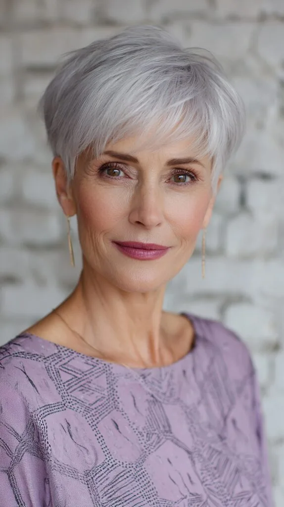 Modern Textured Short Cut with Feathered Layers