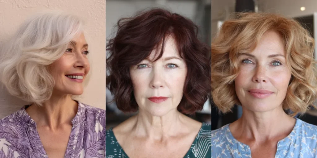 23 Feminine Wavy Neck-Length Hairstyles Perfect for Women Over 50 This Summer