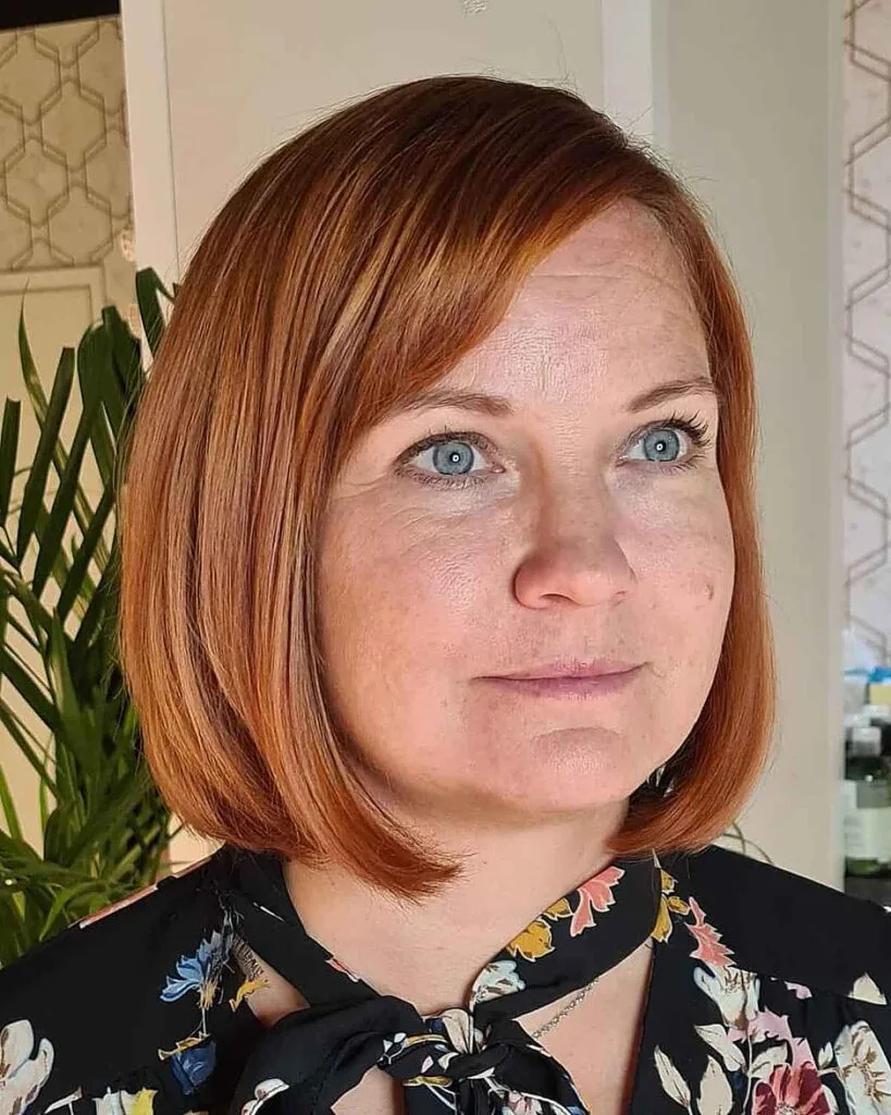Pumpkin Spice Fall Hair Color