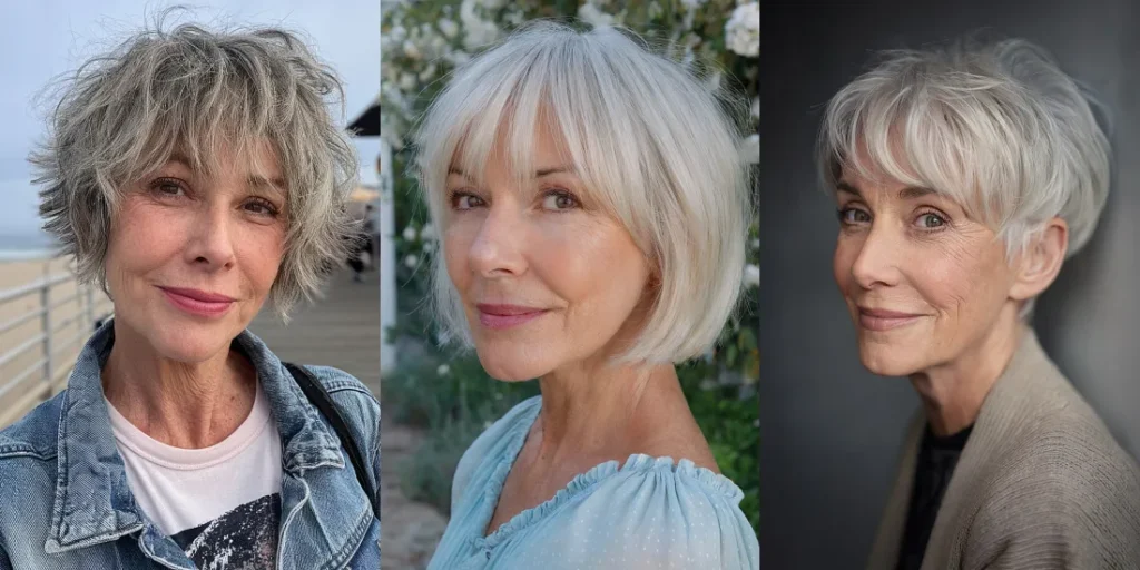 20+ Stunning Short Grey Hairstyles for Women Over 60 in 2026