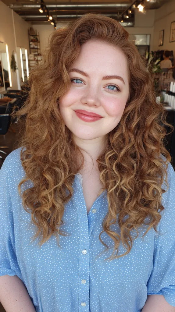 Soft Curly Layers with Natural Volume
