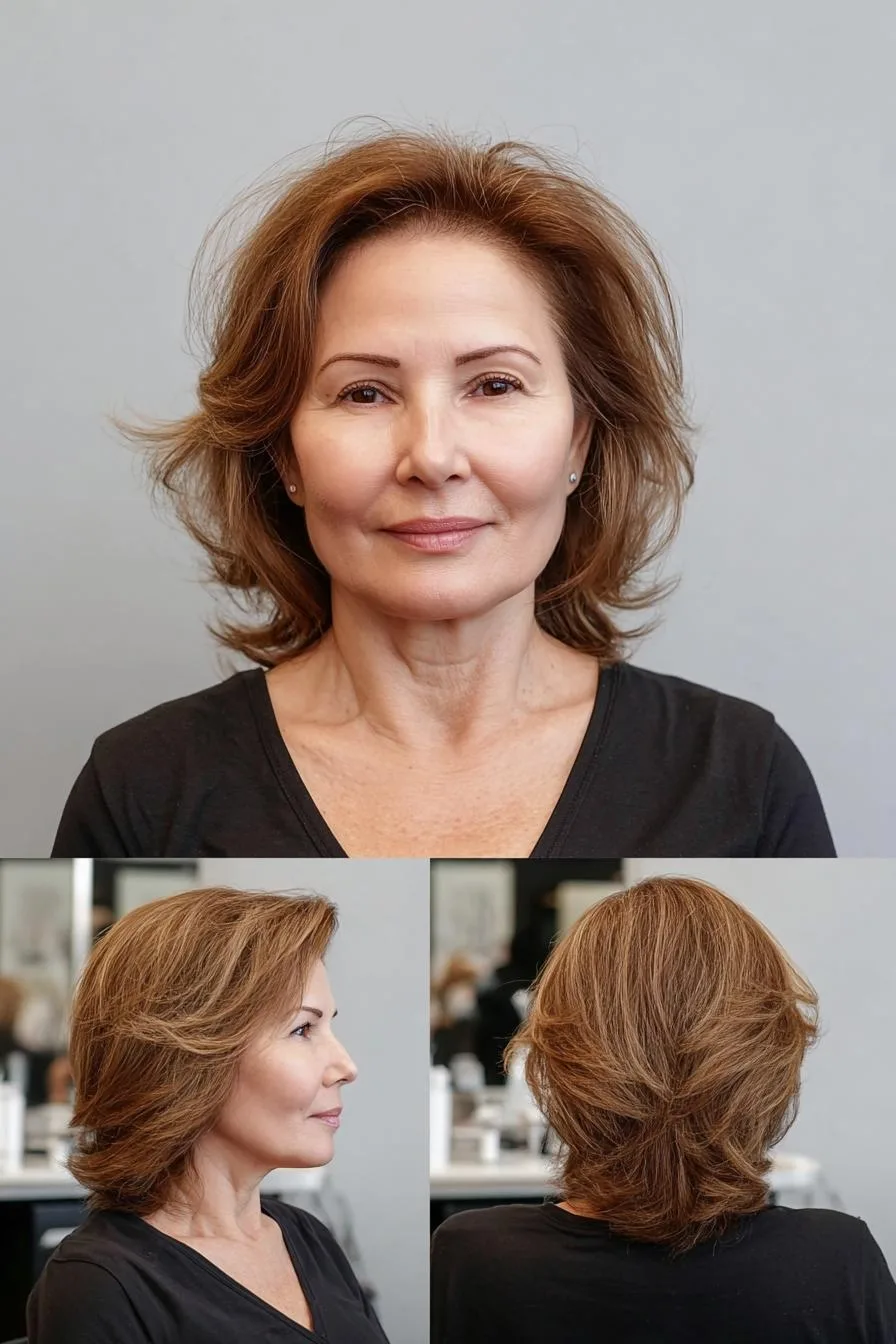 Soft Layered Youthful Hair