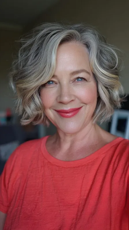 Softly Textured Mid-Length Shag with Subtle Highlights