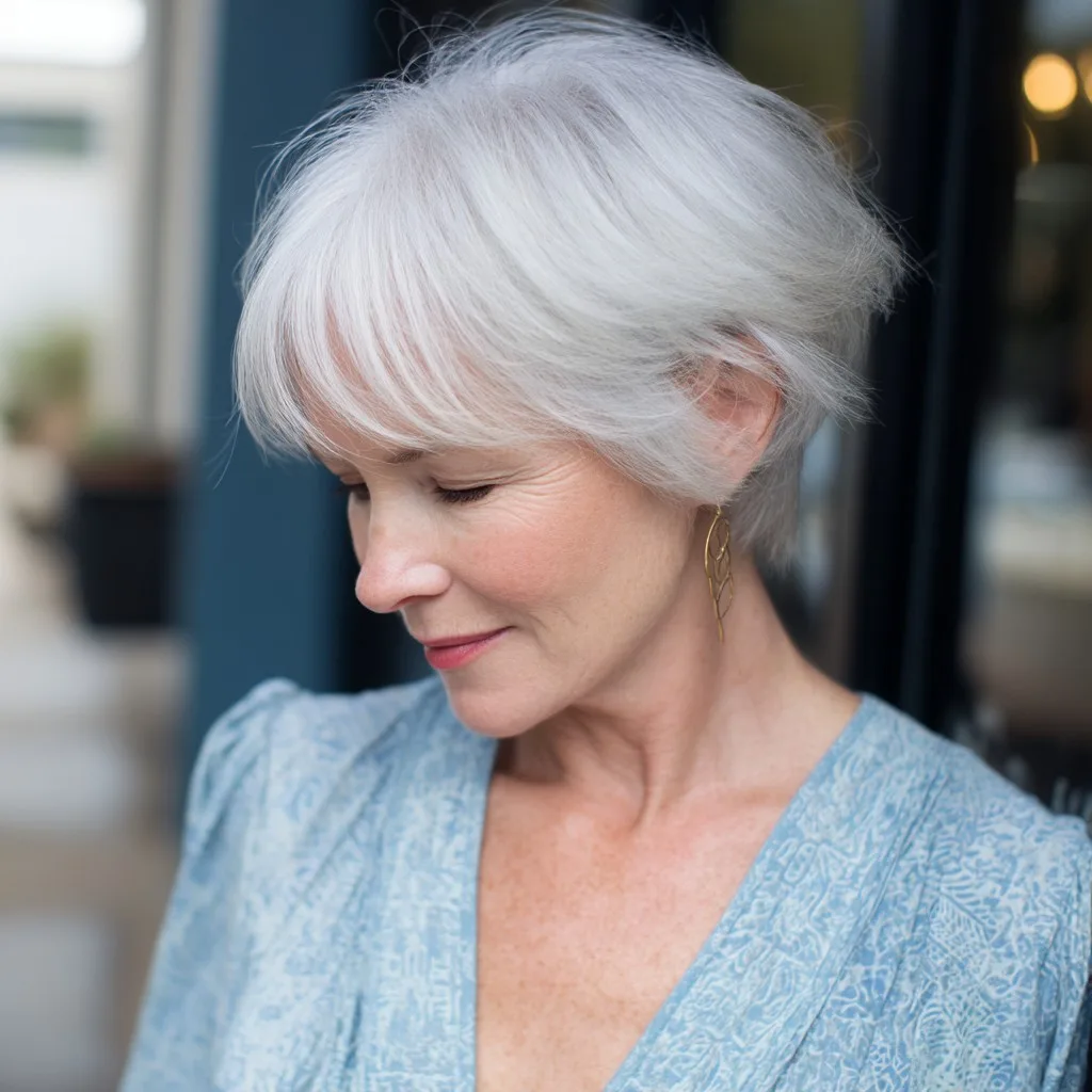 Softly Textured Pixie Bob with Gentle Layers