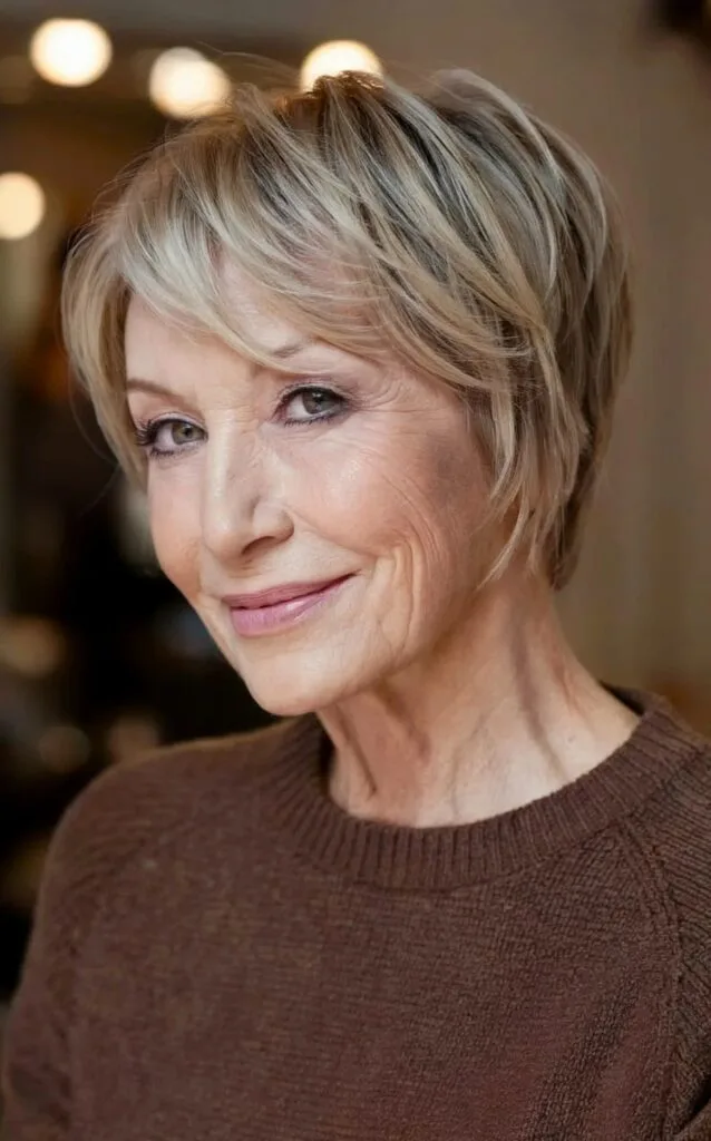 Straight Pixie Bob with Wispy Layers