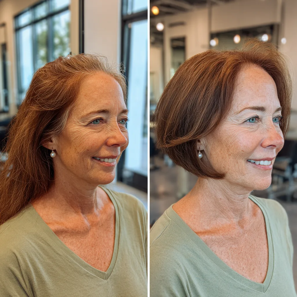Stylish Curved Bob with Subtle Layers
