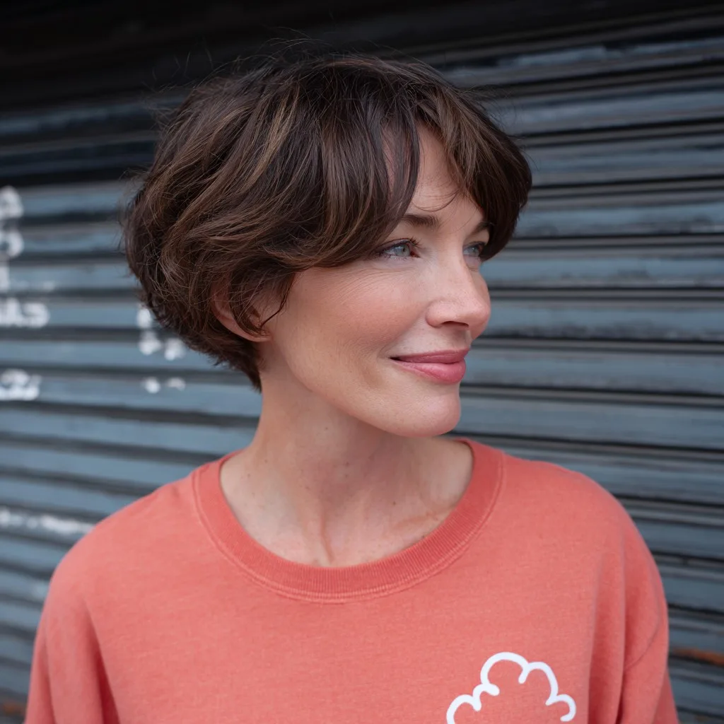 Stylish Textured Bob with Soft Layers