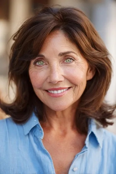 Stylish Textured Long Bob with Natural Movement
