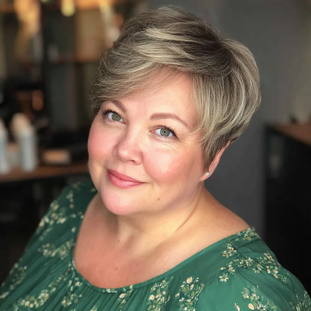 Stylish Textured Short Cut with Soft Layers