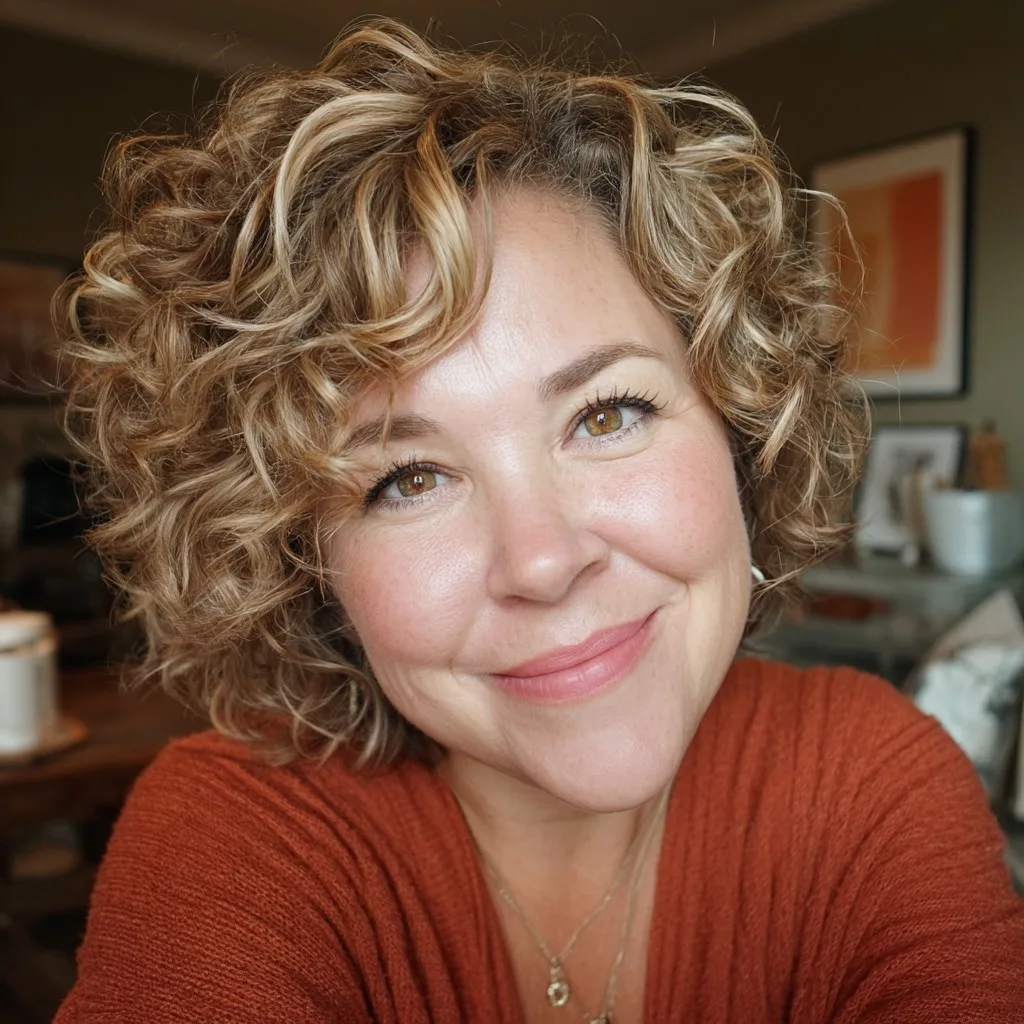 Textured Curly Shag with Soft Layers