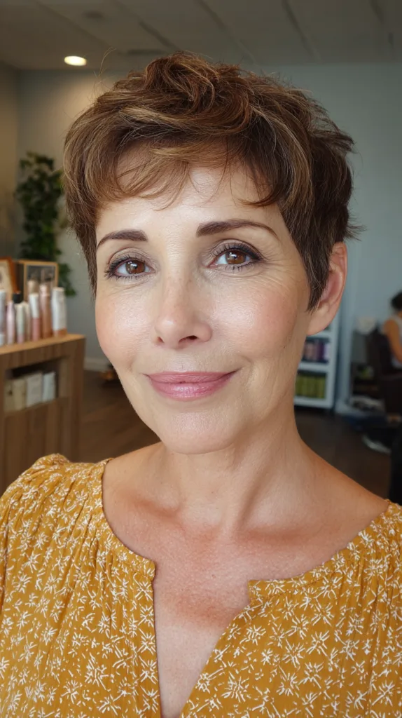 Textured Pixie Cut with Soft Volume