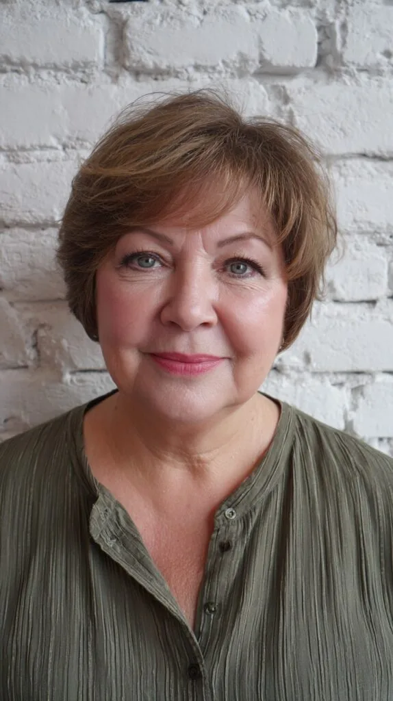 Textured Short Cut with Soft Layers
