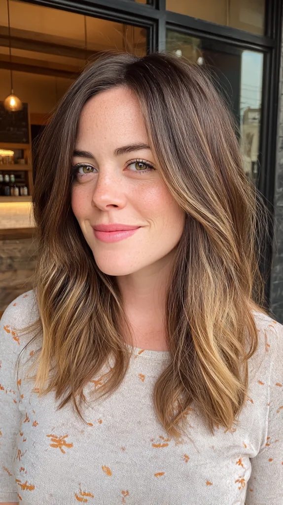 Warm Sun-Kissed Long Layers with Subtle Movement