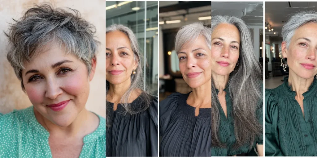 28 Daring Airy Pixie Cuts for Women Over 50 With Grey Hair