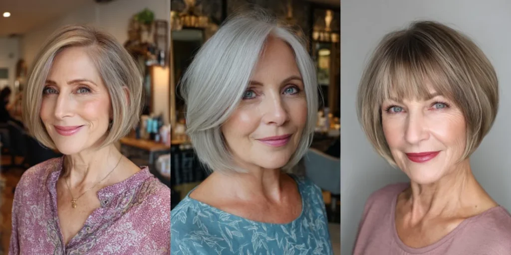 25 Youthful Bob Cut Ideas for Women Over 50 With Thinning Hair
