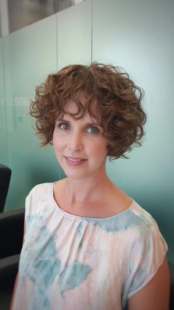 Charming Bouncy Curly Cut with Defined Ringlets