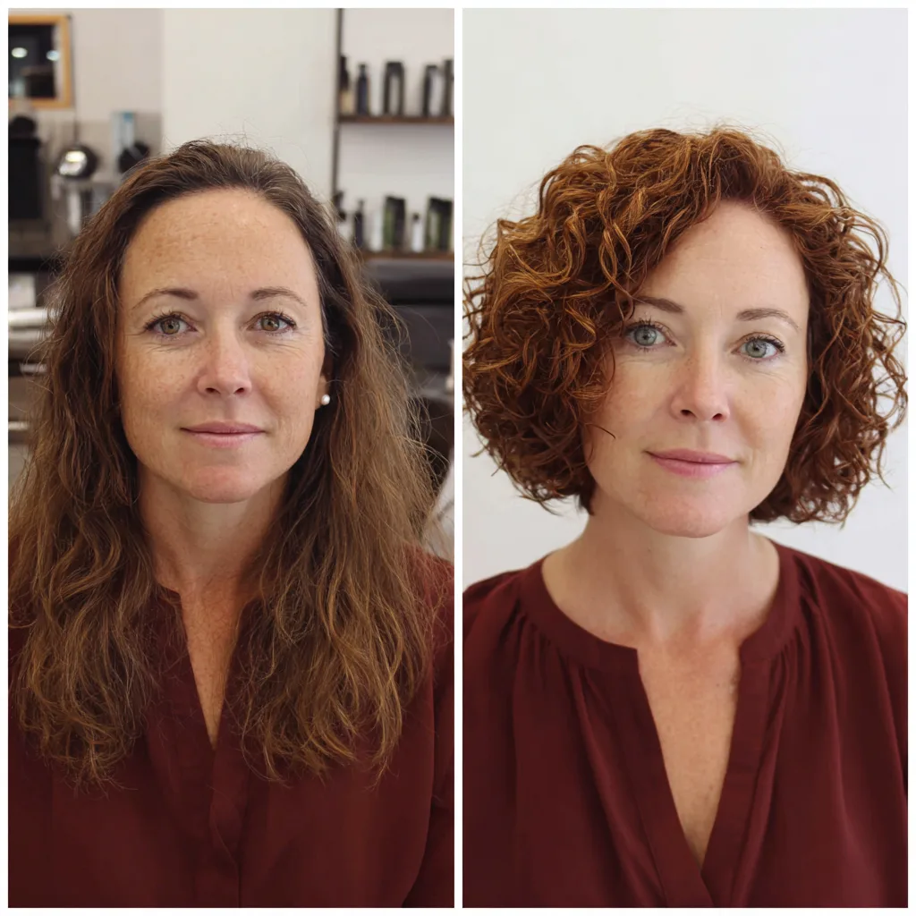 Charming Bouncy Curly Cut with Defined Texture