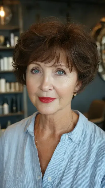 Charming Soft Pixie Bob with Textured Layers