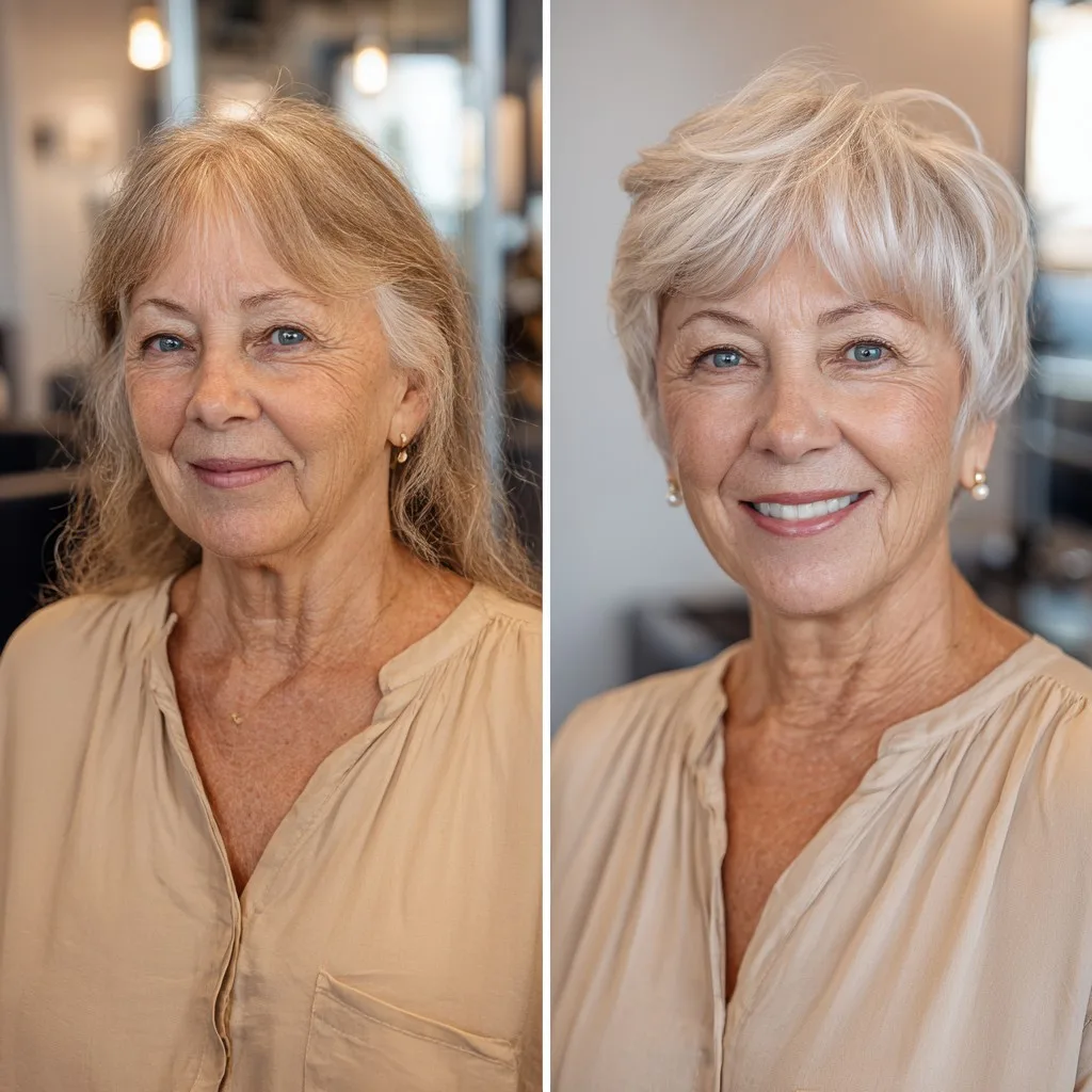 Charming Textured Short Cut with Soft Waves