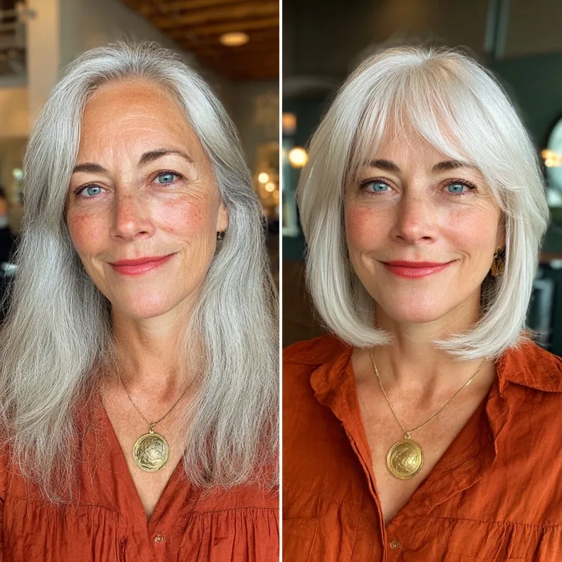 Chic Blunt Bob with Soft Layers