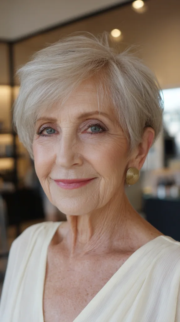 Chic Short Textured Cut with Soft Layers