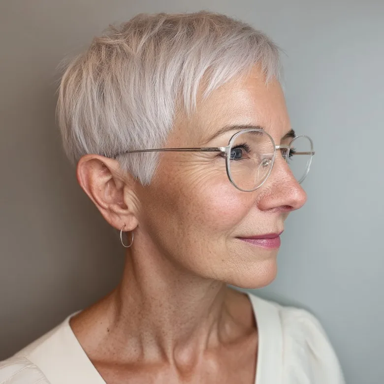 Chic Short Textured Pixie Cut