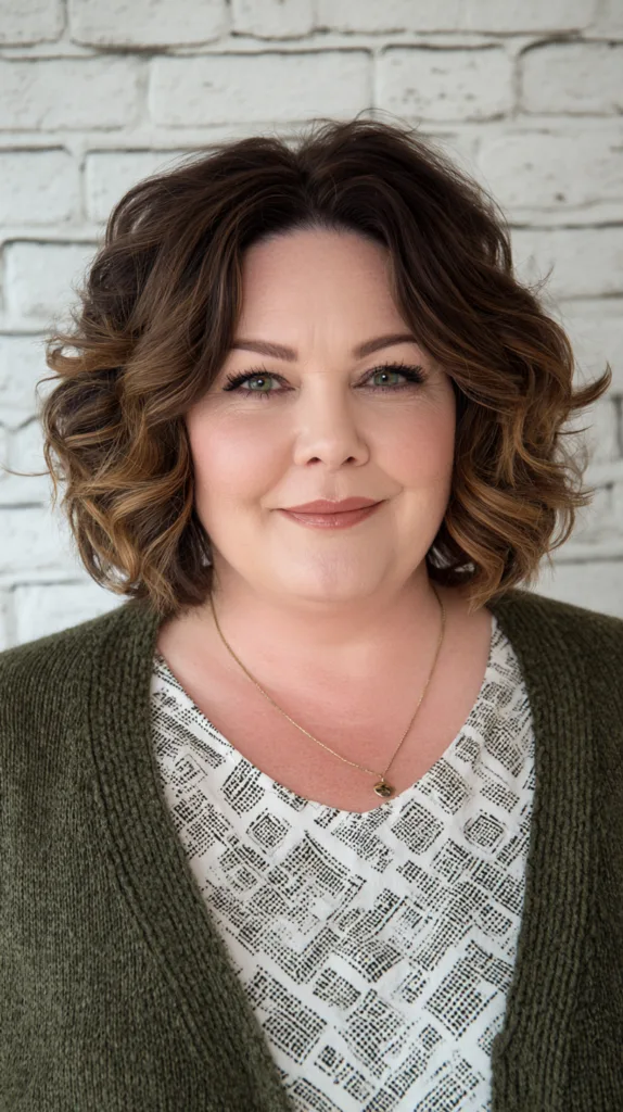 Chic Soft Curly Lob