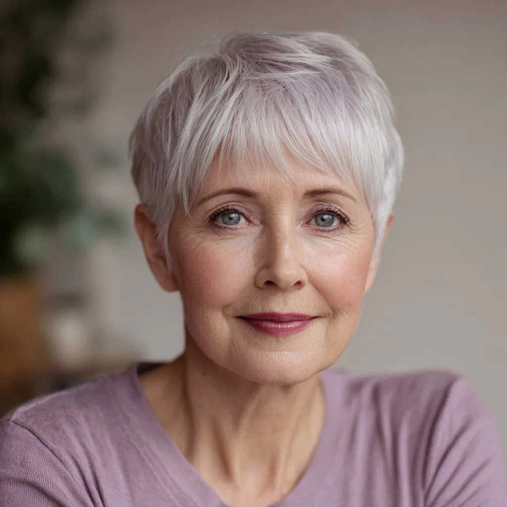 Chic Softly Textured Pixie Cut for Effortless Style