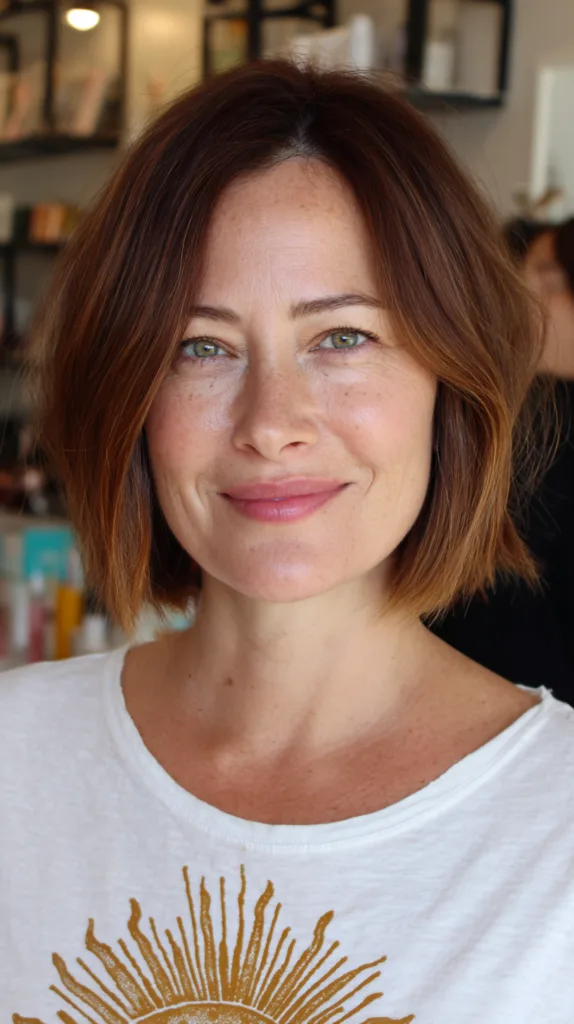 Chic Textured Bob with Soft Edges