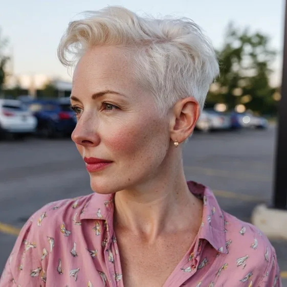Chic Textured Pixie Cut with Soft Volume