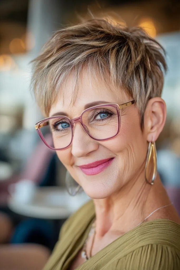 Chic Textured Pixie with Soft Layers