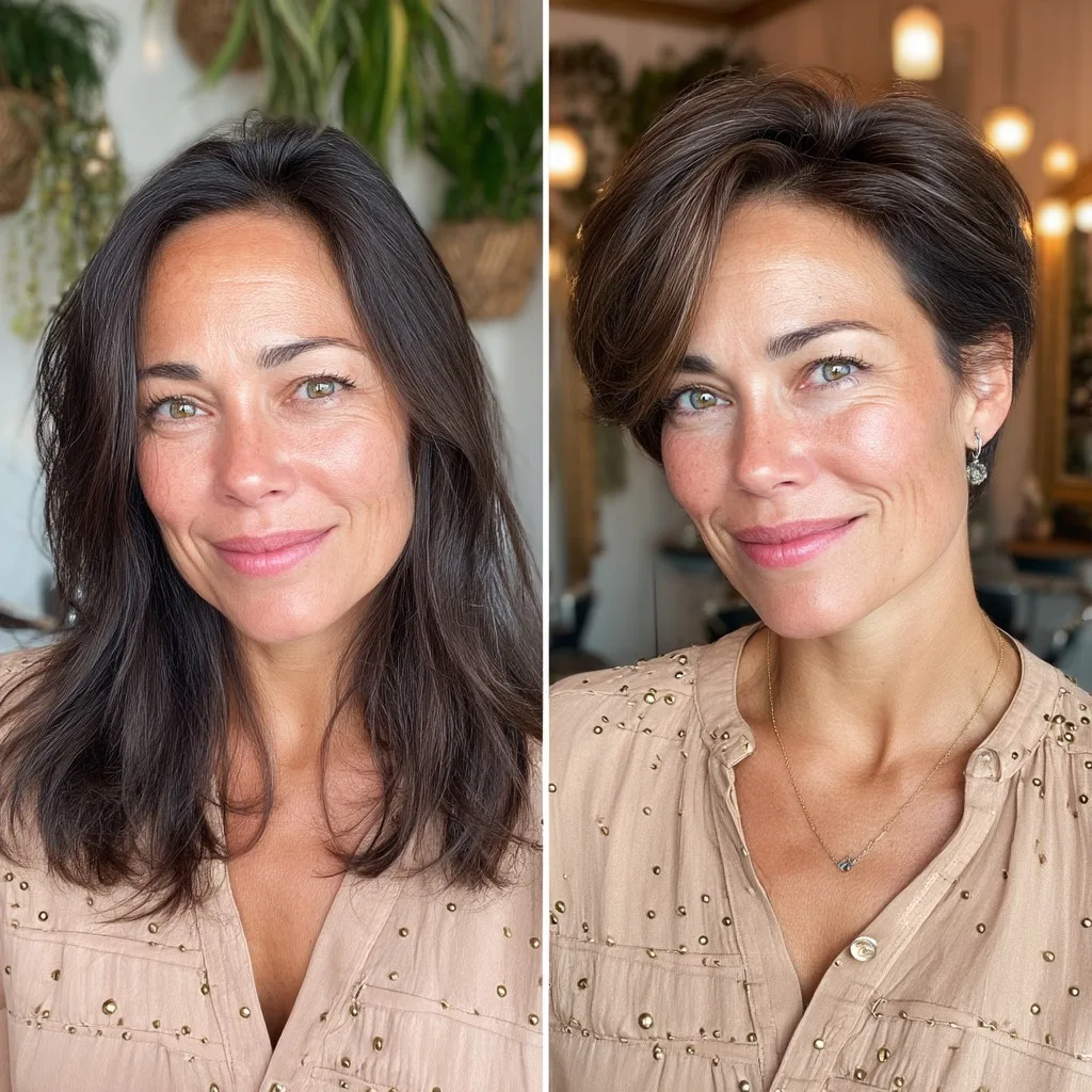 Chic Textured Short Bob with Soft Layers