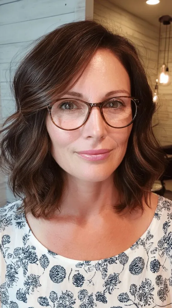 Chic Textured Wavy Cut with Soft Ends