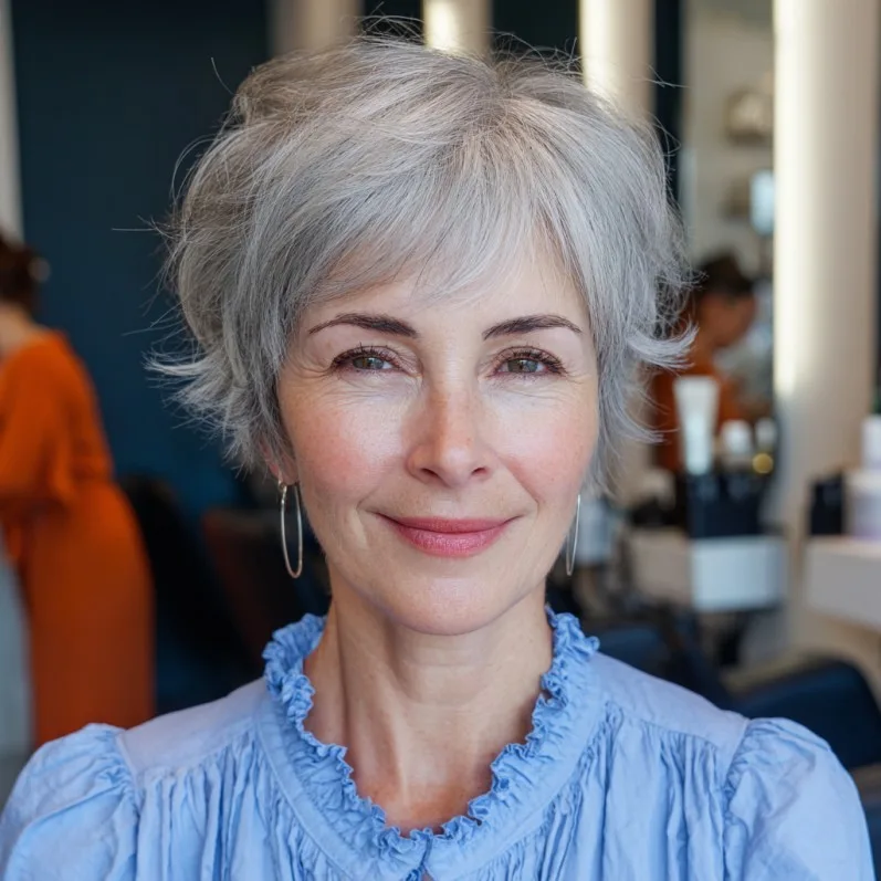 Choppy Textured Pixie Cut with Soft Volume