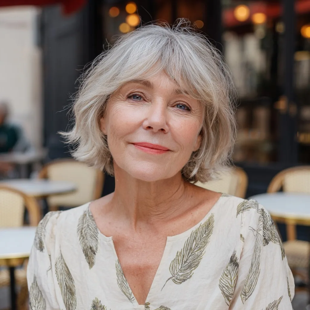 Classic Textured Bob with Soft Layers