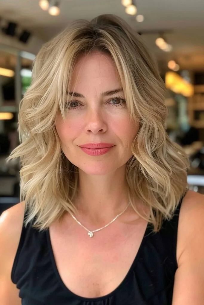 Collarbone-Length Haircuts for Voluminous Hair