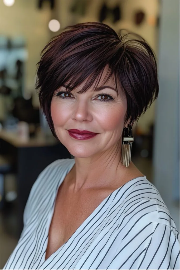 decadent dark chocolate hair for women over 50
