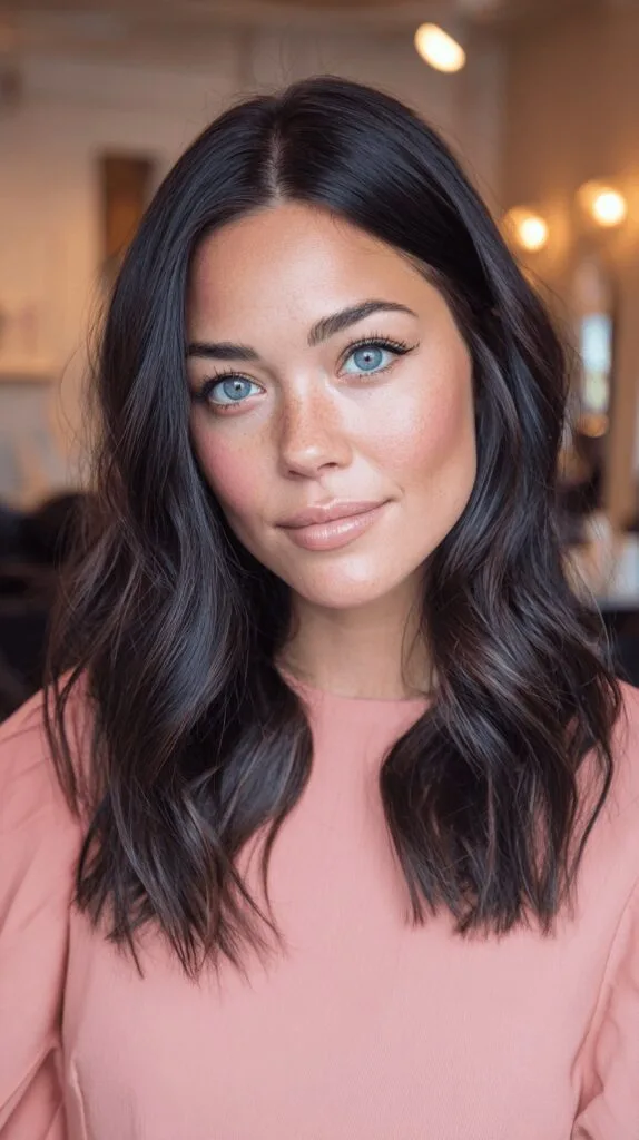 Effortless Long Layered Waves with Natural Shine