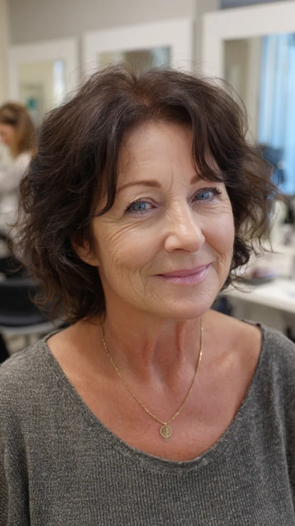 Effortlessly Chic Shag Bob with Soft Waves