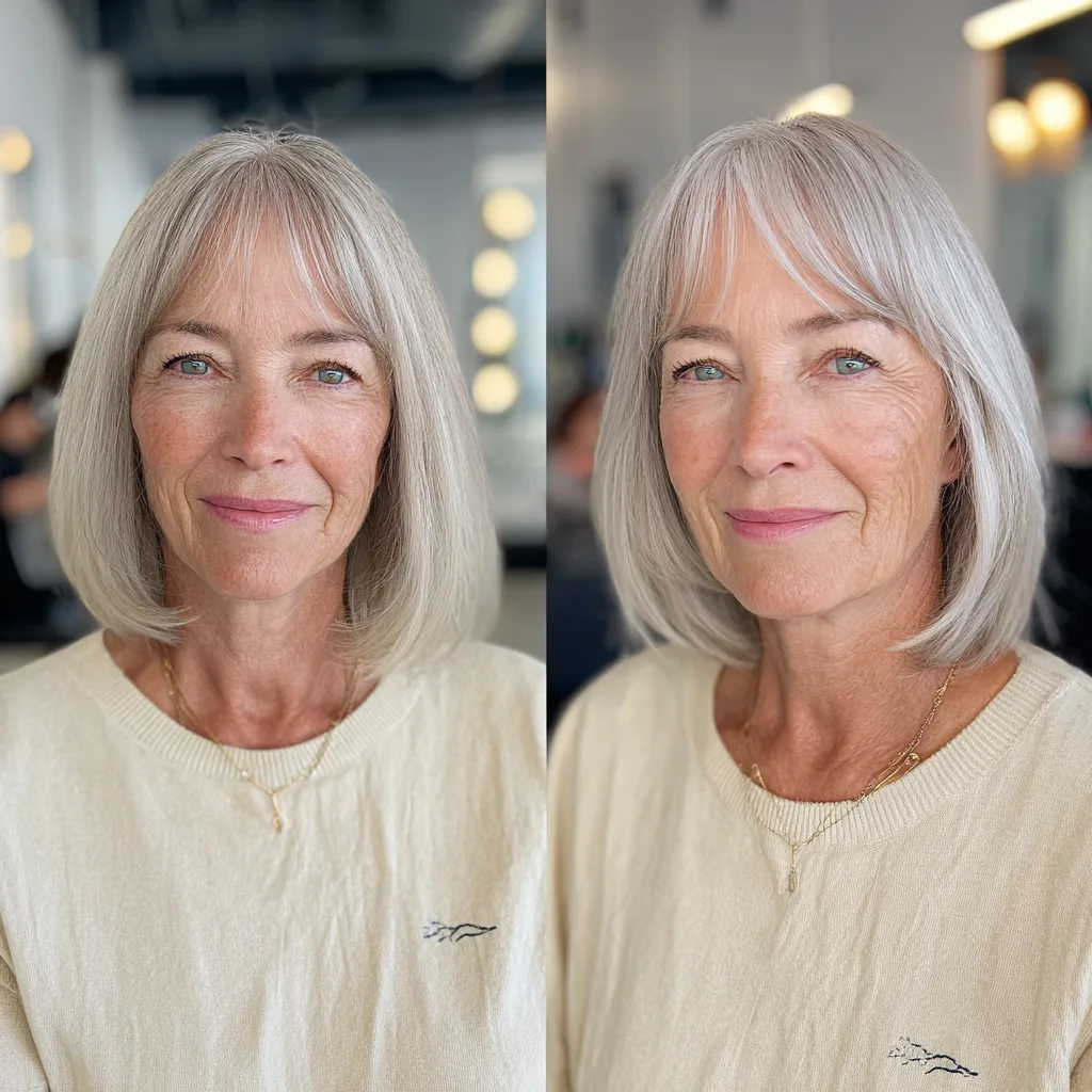 Elegant Soft Bob with Subtle Movement