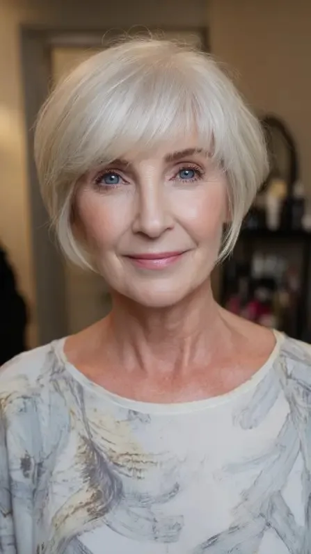 Elegant Soft Layered Pixie Bob