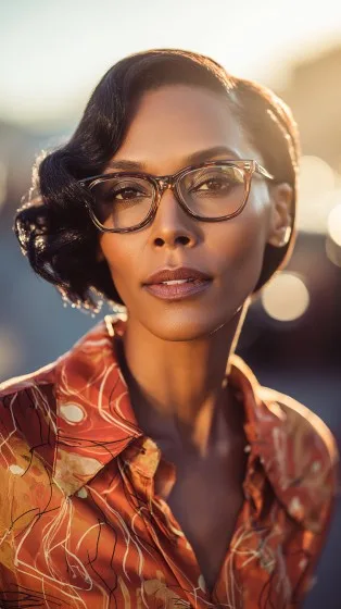 Elegant Vintage-Inspired Bob with Soft Waves