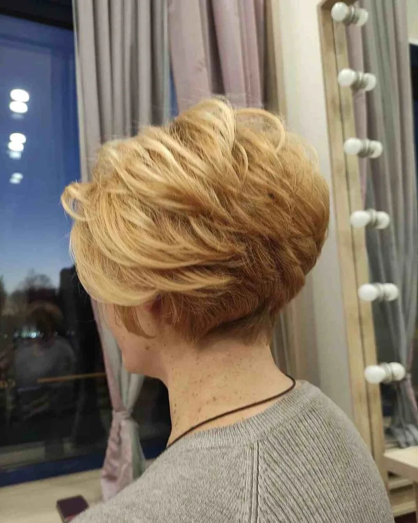 Layered Graduations and Feathered Styles for Women Over 50 with Thick Hair