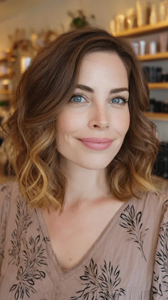 Modern Beachy Waves with Subtle Highlights