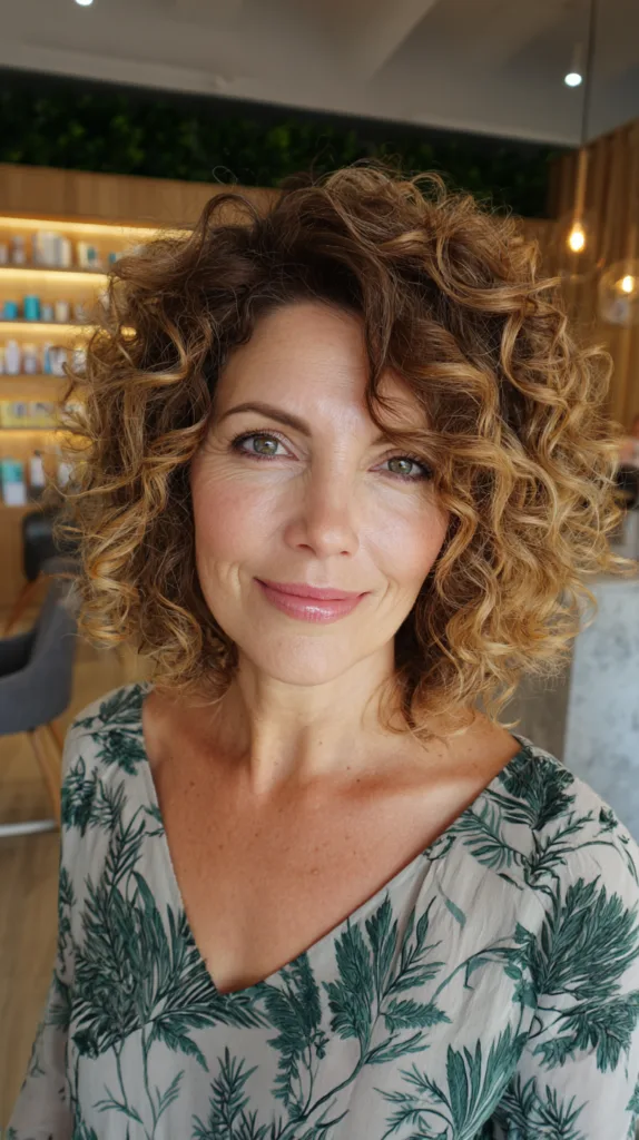 Modern Defined Curly Cut for Effortless Style